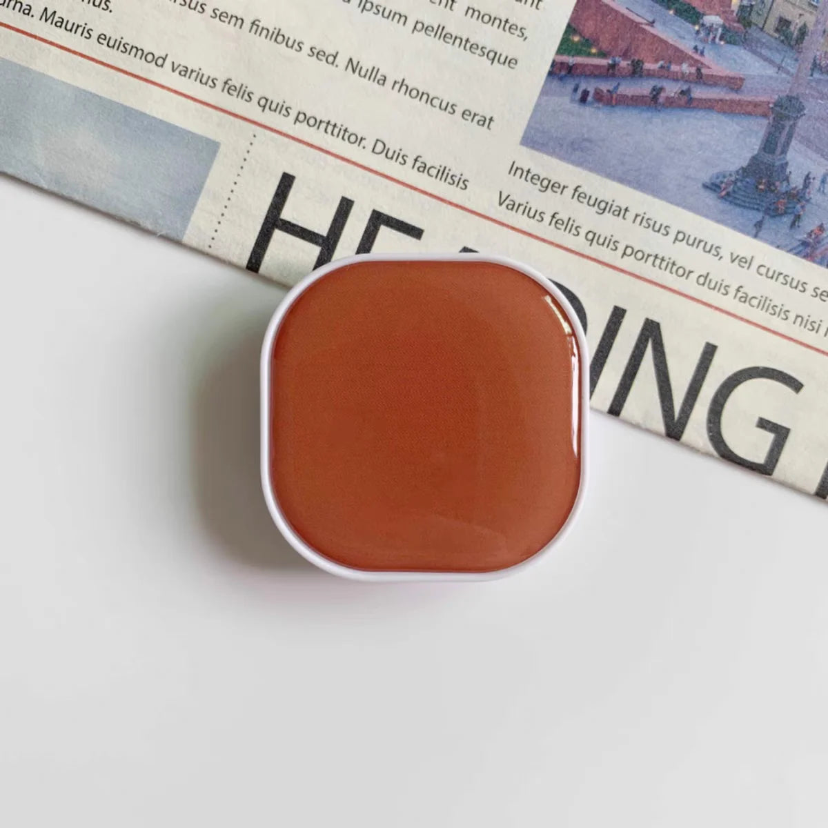 Korea style square pop socket phone grip holder
