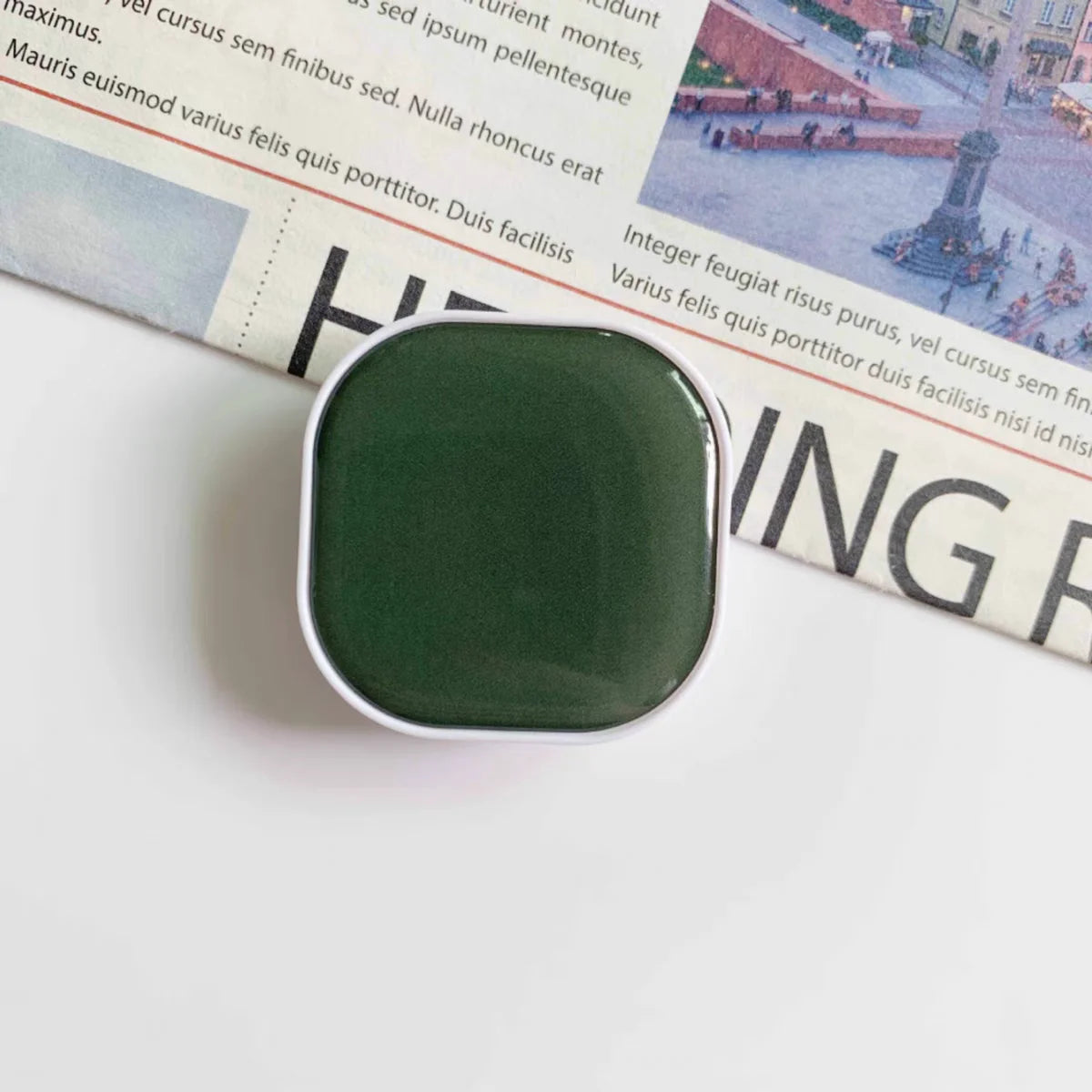 Korea style square pop socket phone grip holder