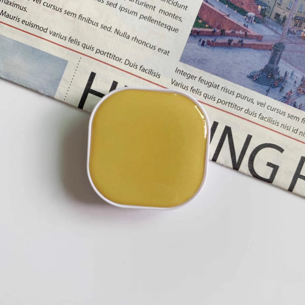 Korea style square pop socket phone grip holder