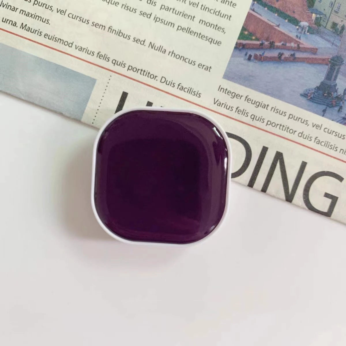 Korea style square pop socket phone grip holder