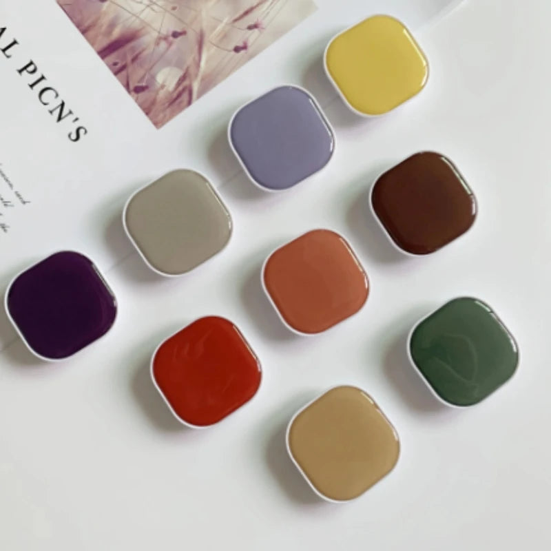 Korea style square pop socket phone grip holder