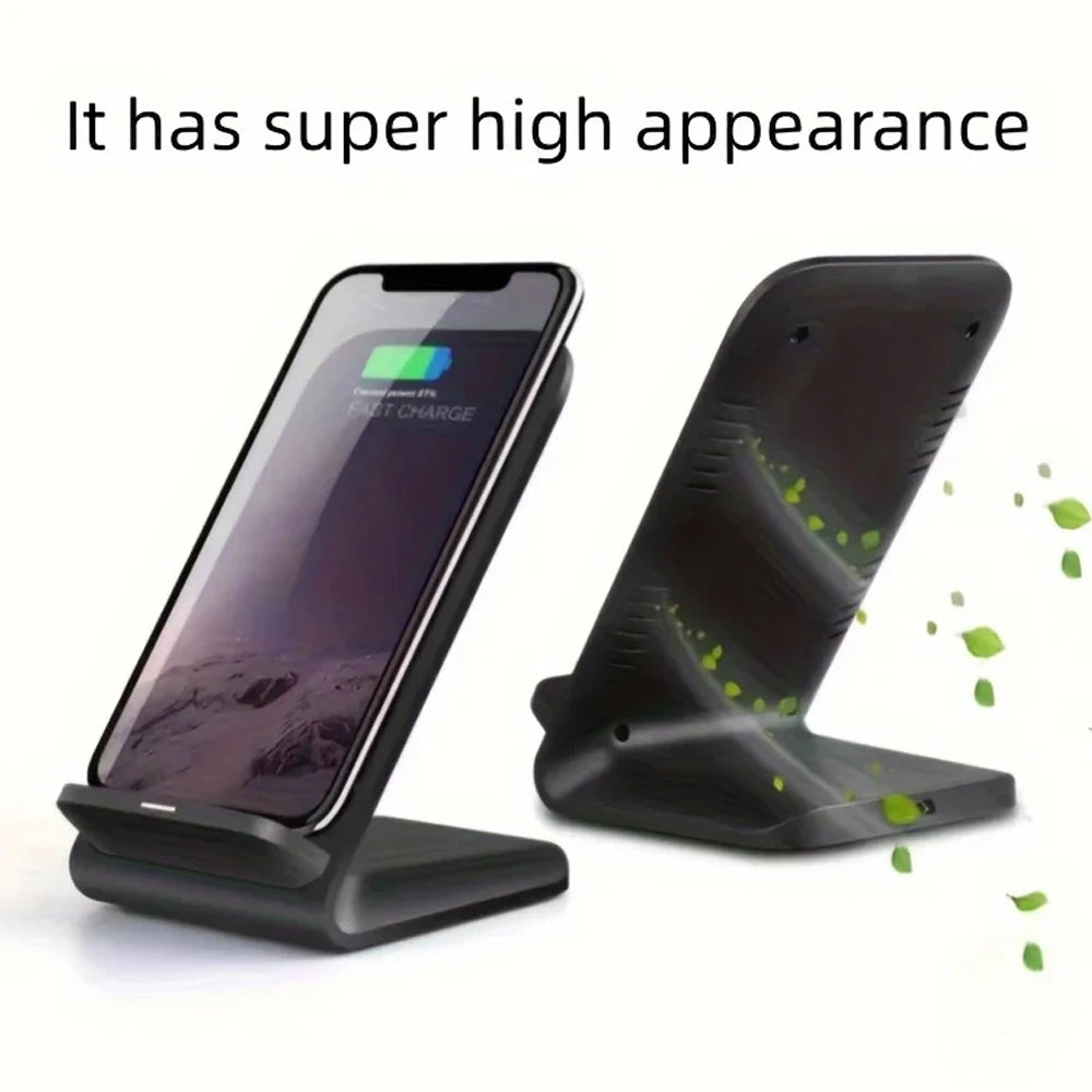 100W Wireless Charger Stand Pad for iPhone 15 14 13 12 16 Pro Max XR 8 Samsung Xiaomi Induction Fast Charging Dock Station