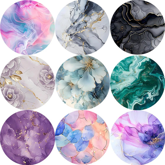 Luxury Marble expanding socket holder for smartphones