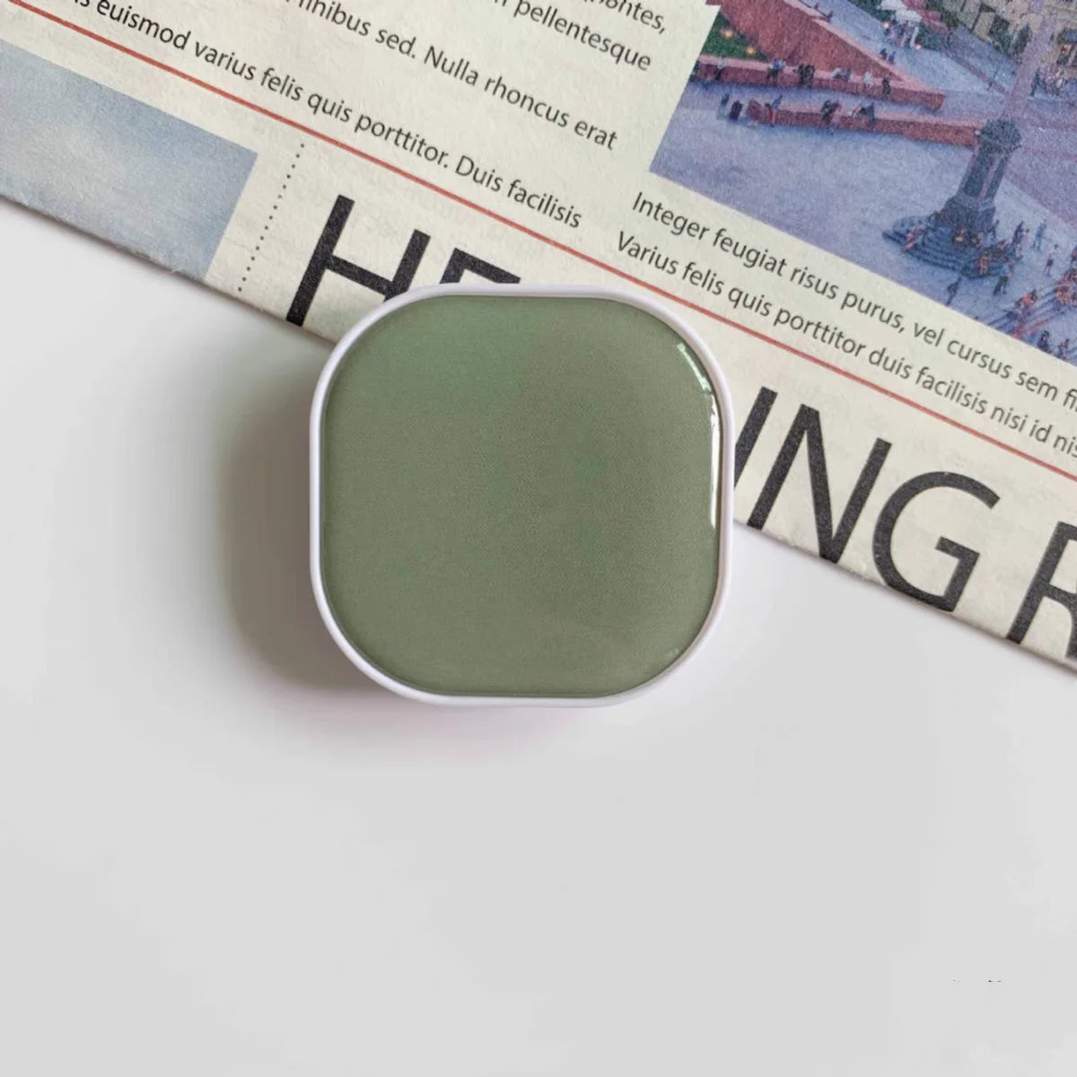 Korea style square pop socket phone grip holder