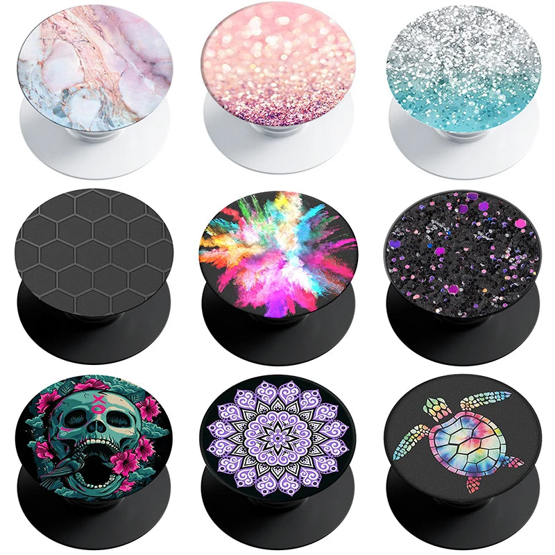 Popped pop phone socket grip tok