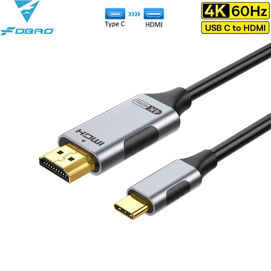 USB C to HDMI Adapter Cable 8K and 4K 60Hz-120Hz